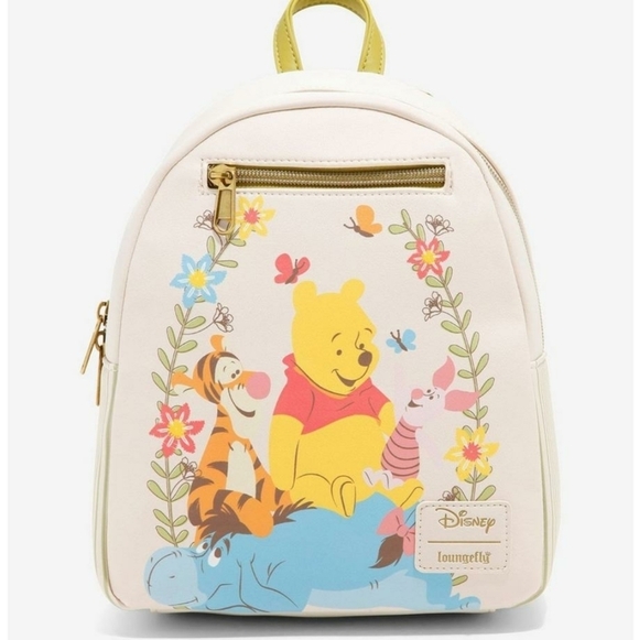 Loungefly Disney Winnie the Pooh Flowers Mini Backpack NEW main image 2